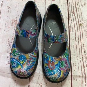 Dansko Women's Willa Mosaic Leather Mary J… SIZE EU 39 USA 8.5-9